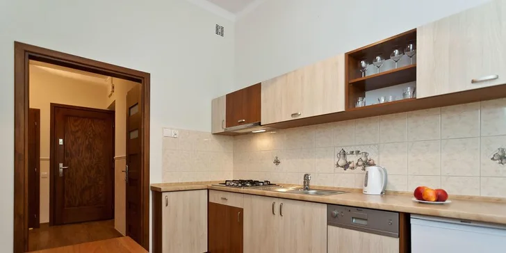 Pobyt pre pár, rodinu alebo partiu v plne vybavenom apartmáne v Krakove