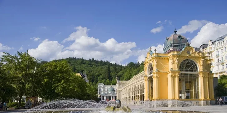 Oddychový pobyt v Mariánských Lázňach: jedlo, wellness a zľavy na procedúry