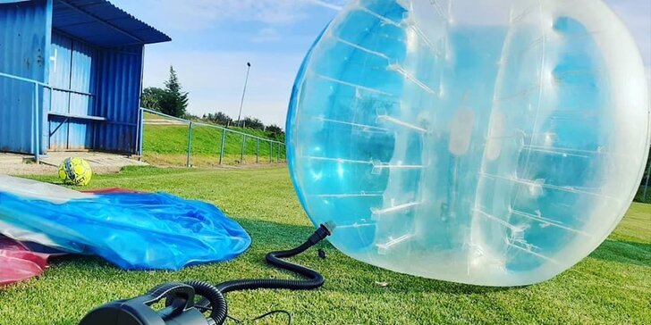 Je čas na poriadnu adrenalínovú zábavu: Zahrajte si bubble futbal!