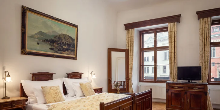 Orloj ako na dlani: pobyt v 4* hoteli na Staromestskom námestí s raňajkami