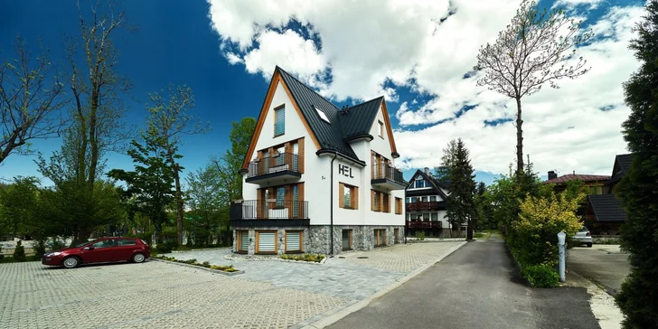 Pobyt v industriálnom apartmánovom hoteli s nádychom tradície priamo v centre mesta Zakopané