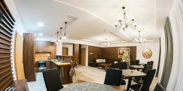 Dovolenka v horskom prostredí v moderných apartmánoch vo Valčianskej doline s množstvom športovísk a atrakcií pre všetkých