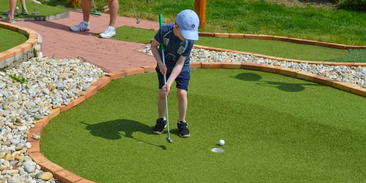 Zábava pri ADVENTURE GOLFE vo Vysokých Tatrách
