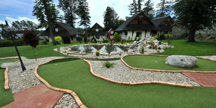 Zábava pri ADVENTURE GOLFE vo Vysokých Tatrách