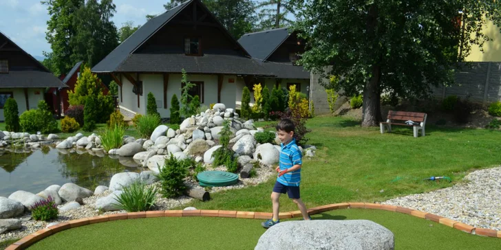 Zábava pri ADVENTURE GOLFE vo Vysokých Tatrách