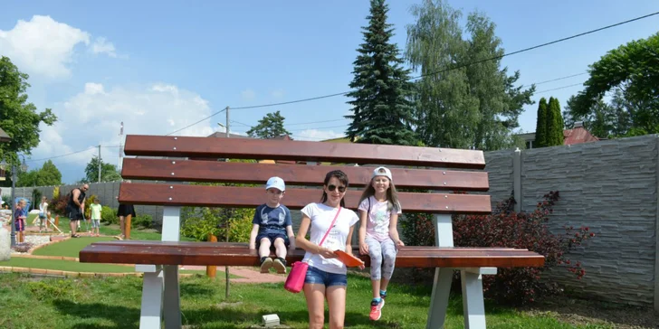 Zábava pri ADVENTURE GOLFE vo Vysokých Tatrách