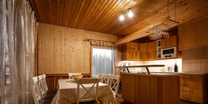 Luxusné ubytovanie až pre 10 osôb v horskej chate Wellness Chalet Harmonia