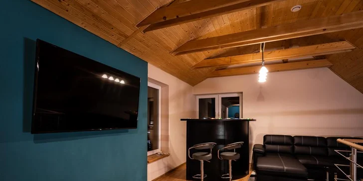 Luxusné ubytovanie až pre 10 osôb v horskej chate Wellness Chalet Harmonia