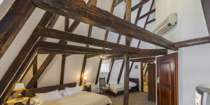 Historický hotel v centre Prahy: raňajky a plavba po Vltave