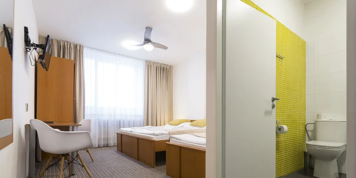 Čarokrásna Praha: pobyt s raňajkami pri Smíchovskom nádraží