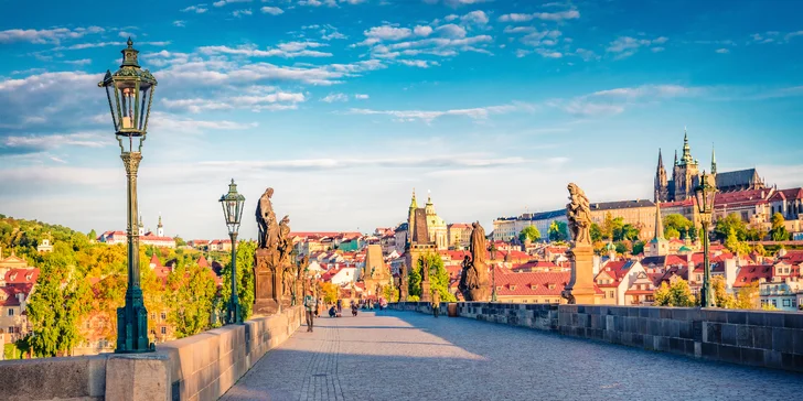 Čarokrásna Praha: pobyt s raňajkami pri Smíchovskom nádraží