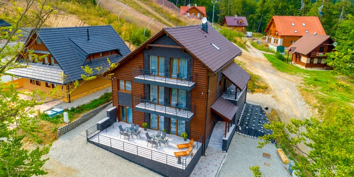 Dovolenka v horskom prostredí v moderných apartmánoch vo Valčianskej doline s množstvom športovísk a atrakcií pre všetkých