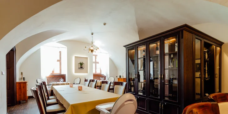 3-chodová večera + wellness alebo bowling v hoteli Chateau Appony****