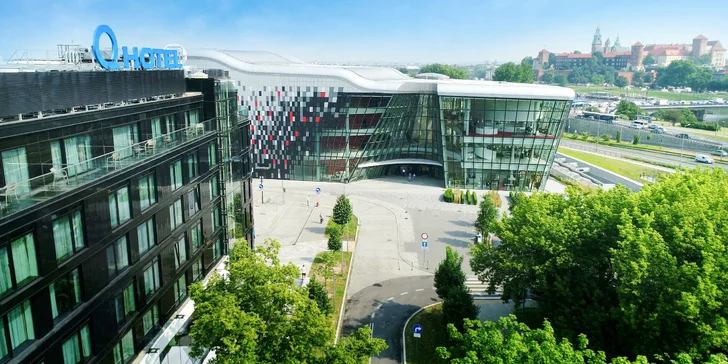 Moderné ubytovanie v centre Krakova s raňajkami či polpenziou a výhľadom na hrad Wawel