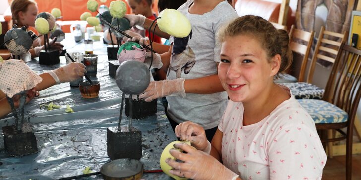 Kreatívno dobrodružný letný tábor v Štiavnických vrchoch „Čarokraj“ 7 dní