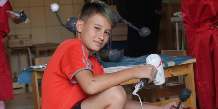 Kreatívno dobrodružný letný tábor v Štiavnických vrchoch "Fantázia nemá hranice"