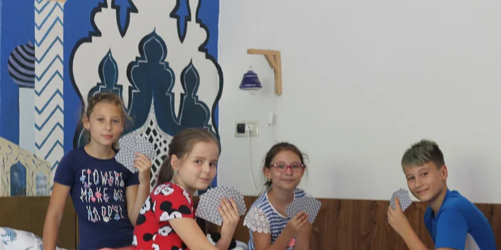 Kreatívno dobrodružný letný tábor v Štiavnických vrchoch "Fantázia nemá hranice"