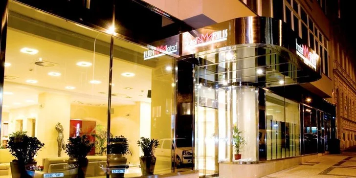 4* romantický pobyt v centre Prahy: raňajky, degustačné menu alebo privátny wellness