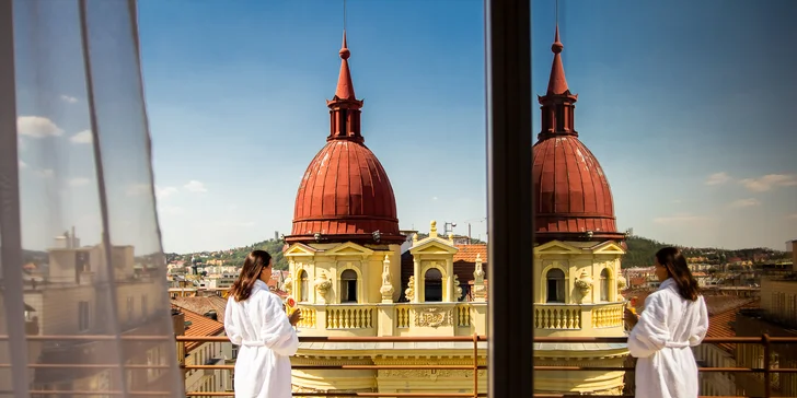 4* romantický pobyt v centre Prahy: raňajky, degustačné menu alebo privátny wellness