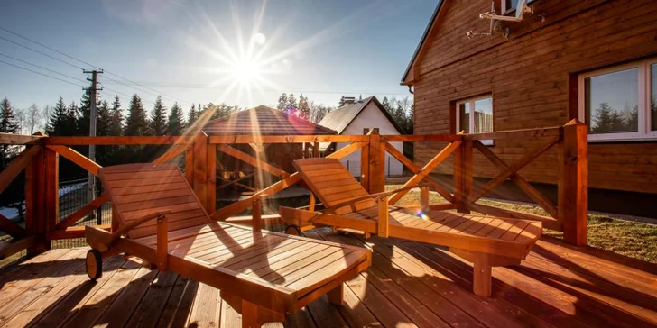 Luxusné ubytovanie až pre 10 osôb v horskej chate Wellness Chalet Harmonia