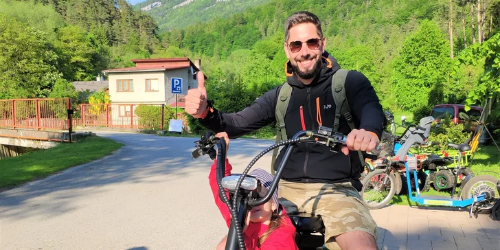Gaderskou dolinou pohodlne na kolesách elektromotocykla