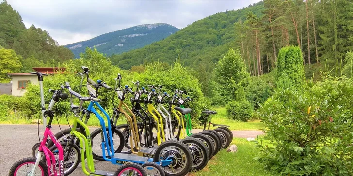 Gaderskou dolinou pohodlne na kolesách elektrokolobežky či elektromotocykla