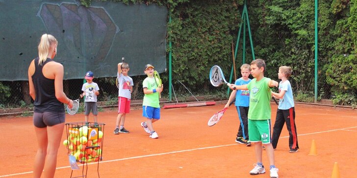 Denný tenisový tábor pre deti od 6 do 14 rokov