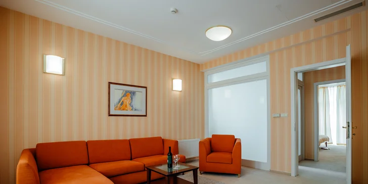 Hotel Sandor Pavillon**** v centre kúpeľného mestečka Piešťany: wellness pobyt s polpenziou