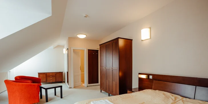 Hotel Sandor Pavillon**** v centre kúpeľného mestečka Piešťany: wellness pobyt s polpenziou