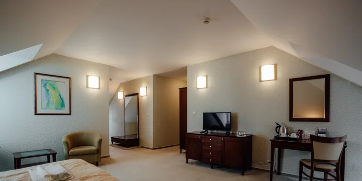Hotel Sandor Pavillon**** v centre kúpeľného mestečka Piešťany: wellness pobyt s polpenziou