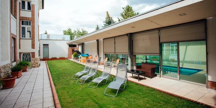 Hotel Sandor Pavillon**** v centre kúpeľného mestečka Piešťany: wellness pobyt s polpenziou