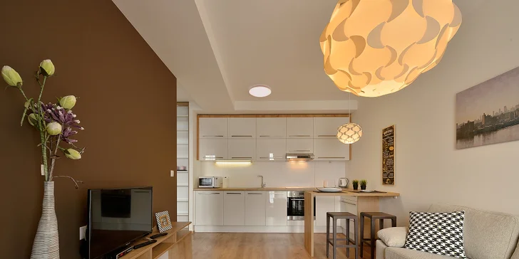 Apartmány Ambiente priamo v centre Starého Mesta: plne vybavená kuchyňa, doplnkové služby