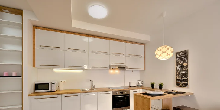 Apartmány Ambiente priamo v centre Starého Mesta: plne vybavená kuchyňa, doplnkové služby