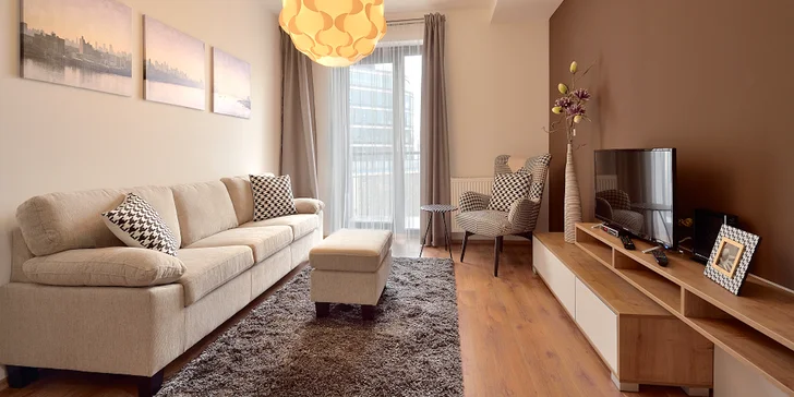 Apartmány Ambiente priamo v centre Starého Mesta: plne vybavená kuchyňa, doplnkové služby