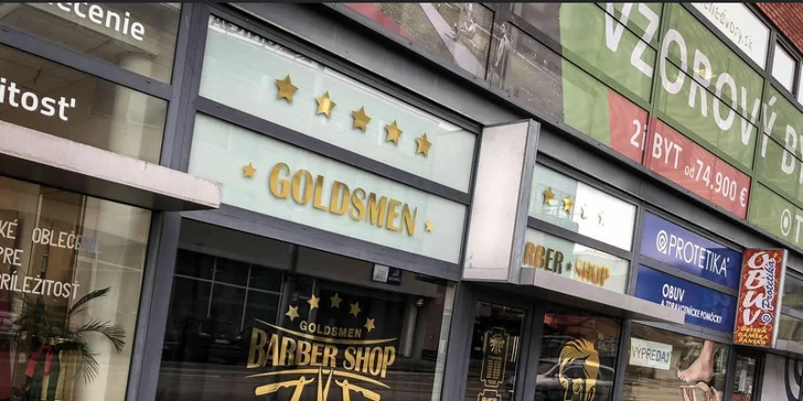 Pánsky strih a úprava brady v BarberShop GoldsMen