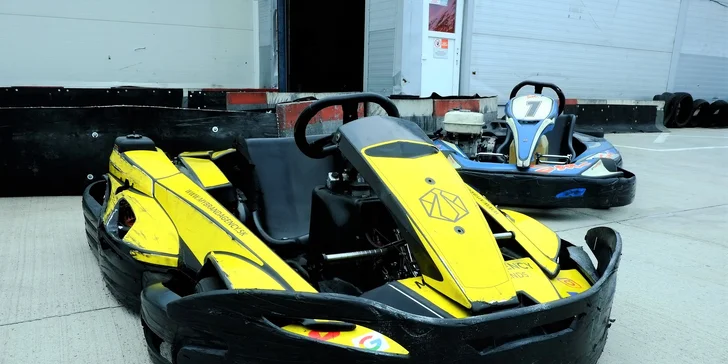 Jazda na motokáre na najväčšom okruhu na východnom Slovensku