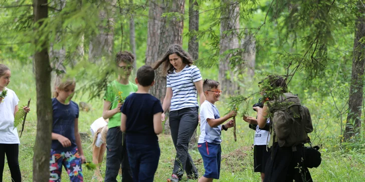 Zábavno-vzdelávacie programy pre deti v lesnom prostredí Krásne Sady