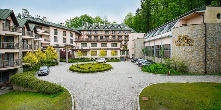 Exkluzívny WELLNESS & SPA pobyt v adult friendly Hoteli Prezydent**** v poľskej Krynici