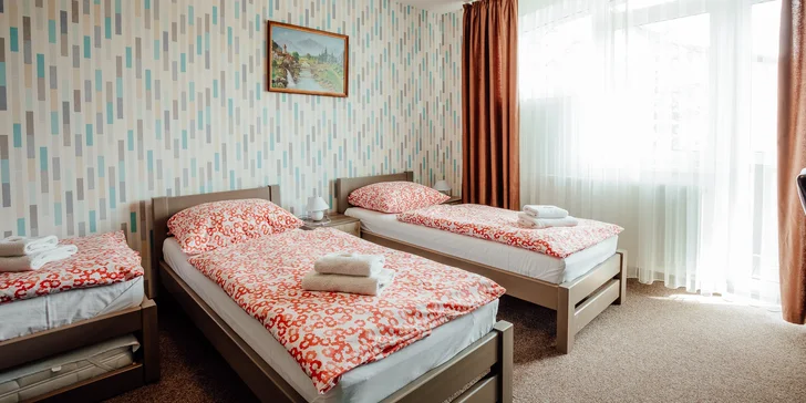 Dovolenka v penzióne Panorama v tichej časti Demänovej s raňajkami a špičkovým wellness