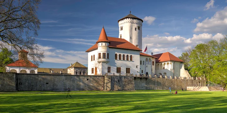 Pobyt v kaštieli Gino Park Palace**** s výbornou kuchyňou a ubytovaním v historickom štýle