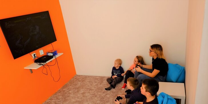Vstup na interiérové ihrisko či nadupaná playroom vo FUN PARKU - virtuálna realita a PlayStation 4!