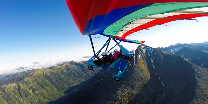Dotknite sa oblohy pri nezabudnuteľnom lete rogalom ponad Vysoké Tatry!