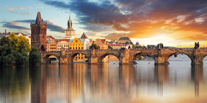 Čarovná Praha: moderný hotel v Novom Meste, raňajky