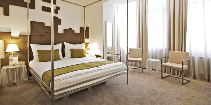 Čarovná Praha: moderný hotel v Novom Meste, raňajky