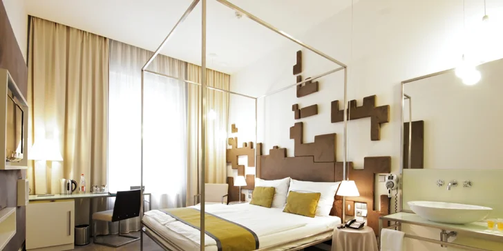 Čarovná Praha: moderný hotel v Novom Meste, raňajky