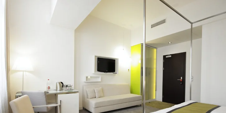 Čarovná Praha: moderný hotel v Novom Meste, raňajky