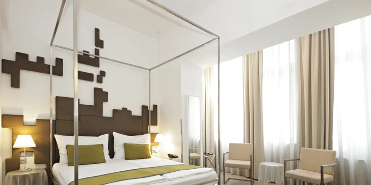 Čarovná Praha: moderný hotel v Novom Meste, raňajky