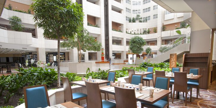 5* pobyt v hoteli Hilton pri Vltave: raňajky, neobmedzený vstup do wellness, neskorší chceck-out a zážitok podľa vlastného výberu