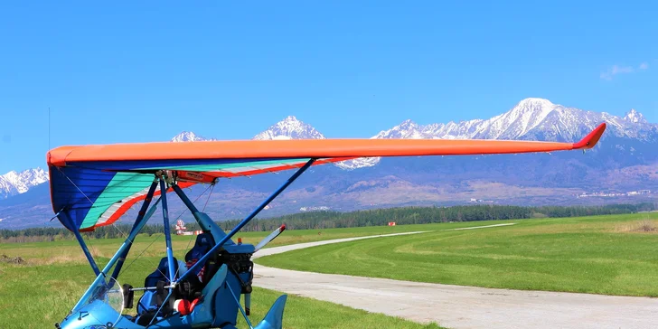 Dotknite sa oblohy pri nezabudnuteľnom lete rogalom ponad Vysoké Tatry!