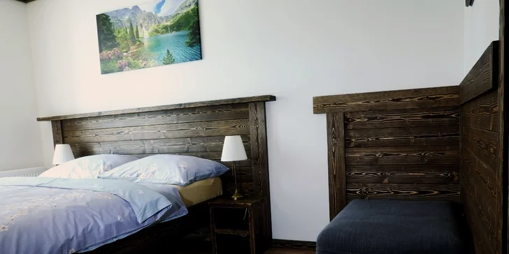 Nové apartmány Veternica v blízkosti lanovky Hrebienok: ubytovanie pre 2-4 osoby